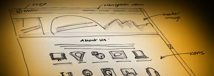 build website header